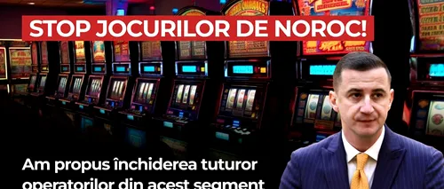 Alfred Simonis, proiect de lege RADICAL împotriva jocurilor de noroc: „Am propus închiderea tuturor operatorilor aflați în interiorul localităților