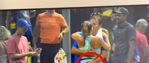 VIDEO | Jucătoare de 16 ani, sărutată pe gură și atinsă pe fund de tatăl său, la US Open. Un alt bărbat din lojă a procedat la fel