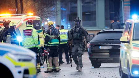 Cinci persoane ÎMPUȘCATE într-o școală din Suedia. Poliția: “Atacatorul a fost găsit cu o rană prin împușcare”