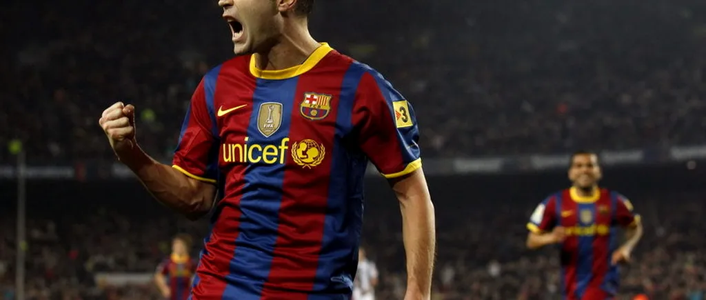 Iniesta va rămâne la FC Barcelona cel puțin până în 2018