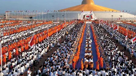 Călugăr budhist acuzat de corupție. Unde s-a ascuns de poliție