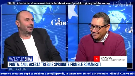 VIDEO | Victor Ponta: „În 2023 trebuie sprijinite firmele românești”