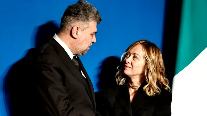 MESAJUL premierului Giorgia Meloni după întâlnirea cu Marcel Ciolacu: Italia și România sunt unite de relații foarte puternice