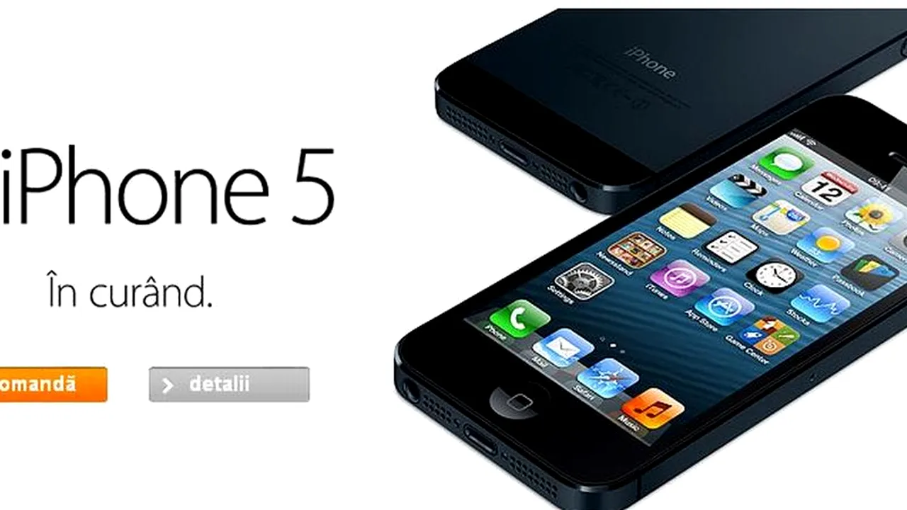 IPHONE 5 ÎN ROMÂNIA: oferte PREȚ IPHONE 5 la VODAFONE, ORANGE, COSMOTE, unde se face PRECOMANDĂ pentru noul IPHONE de la APPLE