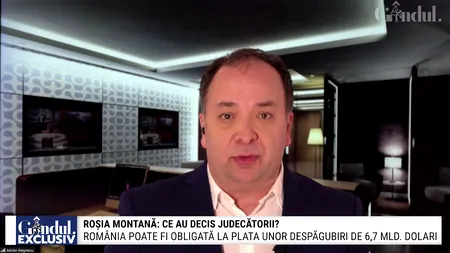 GÂNDUL EXCLUSIV. Adrian Negrescu, despre dosarul Roșia Montană: „Cum s-a ajuns, Dumnezeule, la această sumă?”