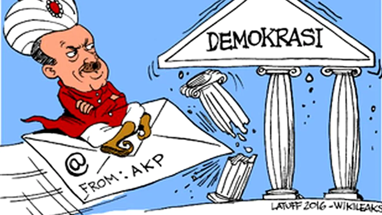 Wikileaks publică 300.000 de e-mailuri ale membrilor partidului lui Erdogan
