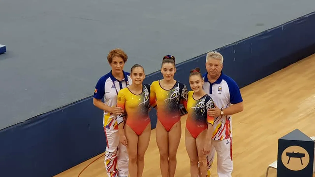 România pe podium: Echipa feminină de gimnastică a luat argintul la Baku 2019. Ce medalii au mai obținut sportivii români 