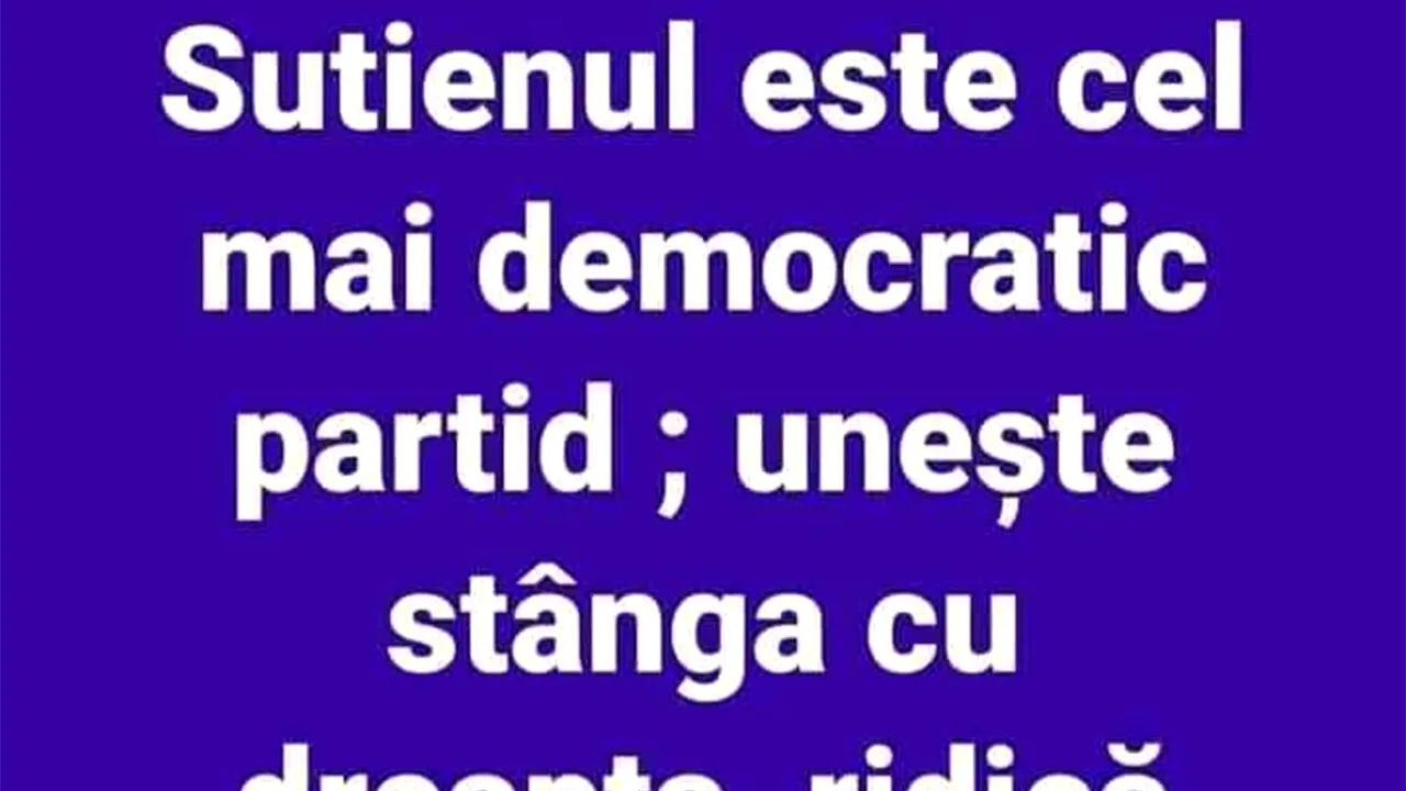 BANCUL ZILEI | Sutienul este cel mai democratic partid