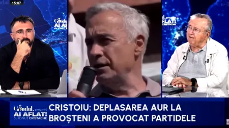Ion Cristoiu: „GEORGESCU a lăsat impresia că se retrage