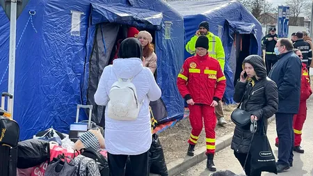 Refugiat ucrainean, în vârstă de 88 de ani, depistat cu Covid în România. Bătrânul a fost internat direct la Terapie Intensivă