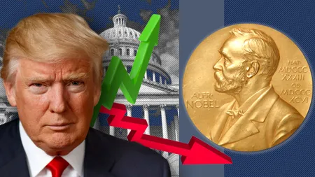 Cu ce șanse este cotat Donald Trump să câștige Premiul Nobel pentru Pace. Care este concurența