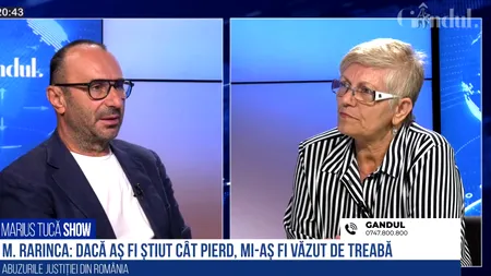 VIDEO | Mariana Rarinca: „Am pierdut mulți bani, ani, sănătatea soțului. Dacă aș fi știut cât voi avea de pierdut, îmi vedeam de treabă. Nu avem nicio șansă în fața justiției și a sistemului”