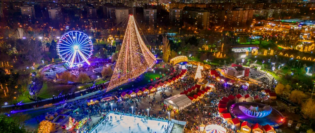 Cât costă accesul la patinoar sau să te dai în roata panoramică la Târgul de Crăciun din Parcul Drumul Taberei, West Side Christmas Market