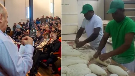 Peste 300 de persoane la Căminul Cultural din Ditrău au discutat problema brutarilor din Sri Lanka | Proprietarul brutăriei din și-a cerut scuze localnicilor. Oameni: Avem pretenții | Primar: Problema nu e legată de angajații din Sri Lanka, ci de comportamentul patronului