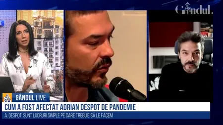 Adrian Despot, la GÂNDUL LIVE, despre declarațiile lui Dan Bittman: Nimeni nu deține adevărul absolut. Există foarte multă ipocrizie în ceea ce se întâmplă!
