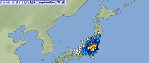 Cutremur cu magnitudinea de 5,6 grade la Tokyo