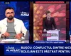 Doru Bușcu: „Nicușor Dan este amabil cu toți, pentru că e cu SPATELE LA ZID”