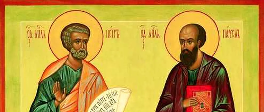 Sfinții Apostoli Petru și Pavel, sărbătoriți pe 29 iunie. Ce obiceiuri vor avea de respectat credincioșii și care sunt superstițiile acestei sărbători religioase