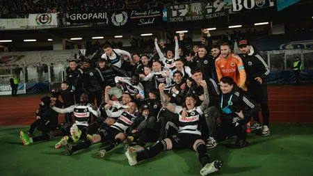 Universitatea Cluj, lider în Superliga de fotbal cu 8 etape înainte de final! Bergodi: „Suntem cu picioarele pe pământ”