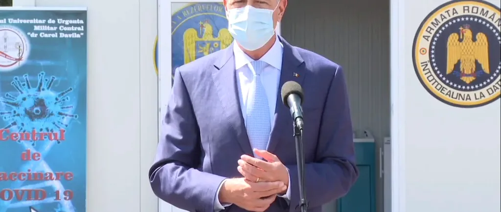 Klaus Iohannis: „Există o singură cale de ieșire din pandemie. Aceasta este vaccinarea!” | VIDEO