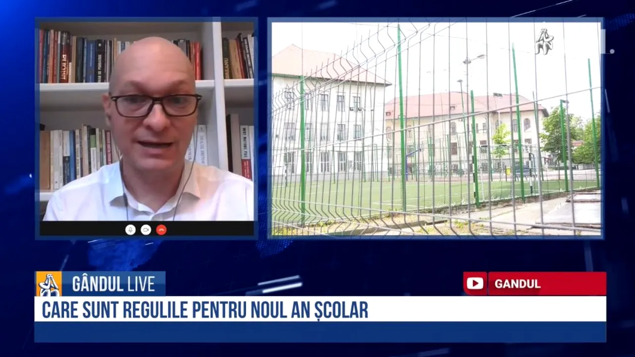 GÂNDUL LIVE. Totul despre deschiderea școlilor! Eugen Ilea, președintele Federației Părinților: „Am anticipat asemenea întârzieri” / Dragoș Iliescu, psiholog: „Educația online nu o poate înlocui pe cea din bănci”