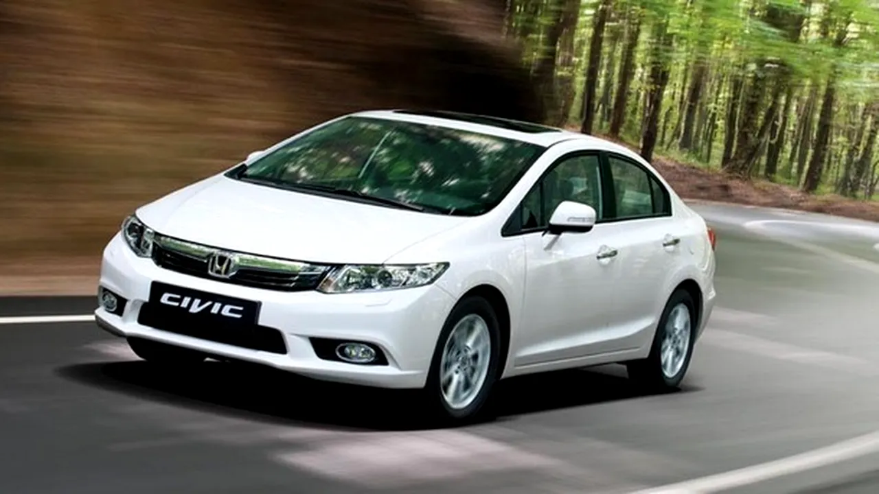 Noul Honda Civic sedan disponibil din iunie 2012 