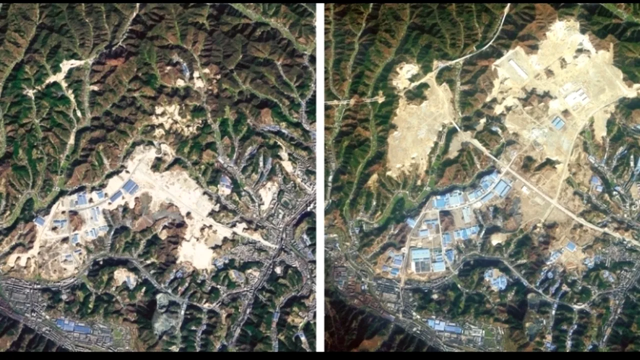 Chinezii dărâmă munții. „Este un experiment fără precedent în istoria omenirii!