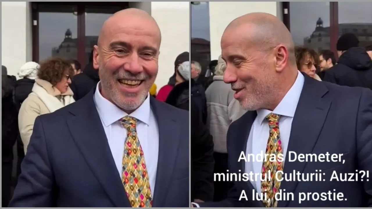 Ministrul Culturii, culmea sfidării la protestul actorilor. I-a cerut unui actor să-și dea demisia, apoi l-a jignit: 