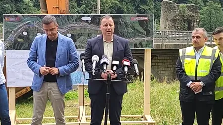 Restricții de circulație pe VALEA OLTULUI/Ministrul GRINDEANU și șeful CNAIR explică pe unde vor trece autovehiculele și în ce interval