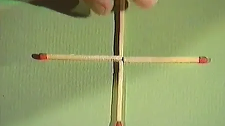 TEST. Mută un singur băț de chibrit ca să obții un PĂTRAT