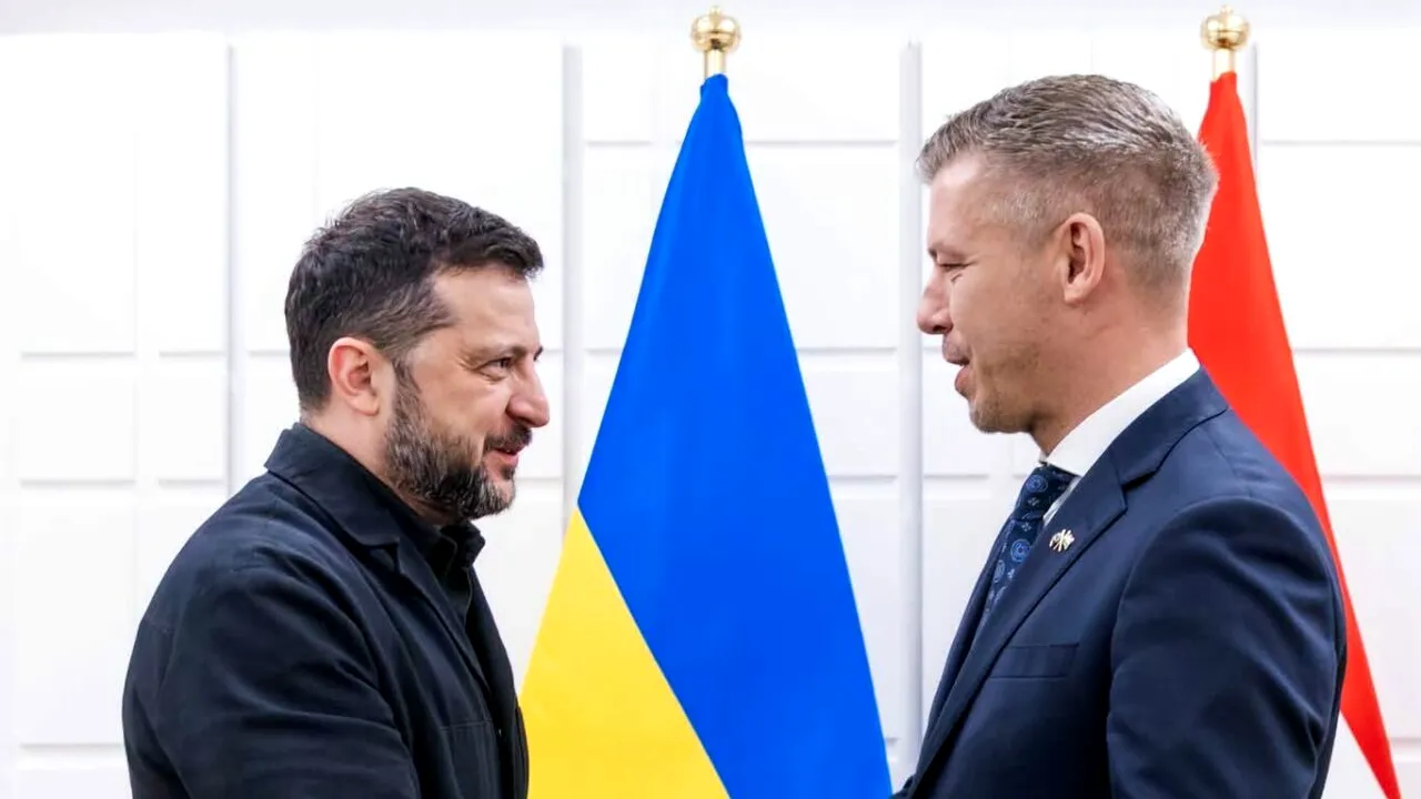 Prima întâlnire bilaterală dintre Volodimir Zelenski și Peter Magyar la Bruxelles. Ce au discutat cei doi