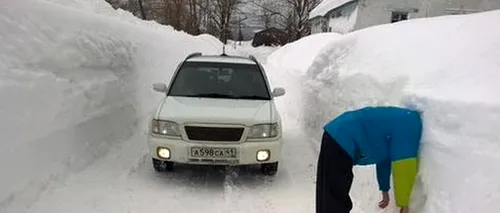 Rușii îi ironizează pe americani. „Uite așa arată o iarnă adevărată''. GALERIE FOTO