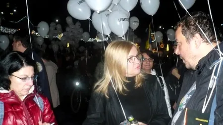 Ultimele imagini cu Cristina Țopescu în viață! A fost văzută la un marș pe 22 decembrie: „Era așa de frumoasă!