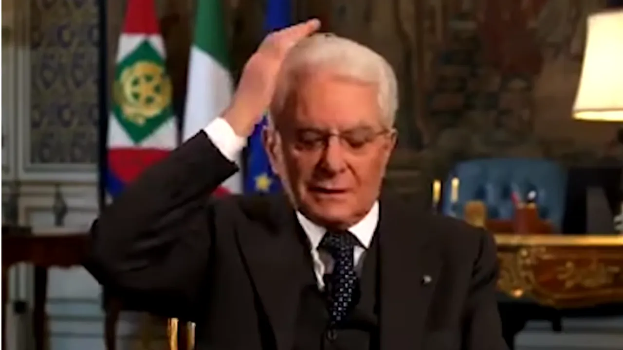 MESAJ al președintelui italian difuzat DIN GREȘEALĂ: „Nici eu nu merg la frizerie” | VIDEO