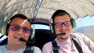 Ultimul zbor a fost filmat! Ei sunt cei doi bărbați care au murit în tragedia aviatică de la Arad