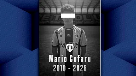 Moarte tragică la doar 16 ani. Mario Cofaru, un fotbalist de la Clubul Petrolul Ploieşti, s-a stins din viață: „Avea o întreagă carieră în față”