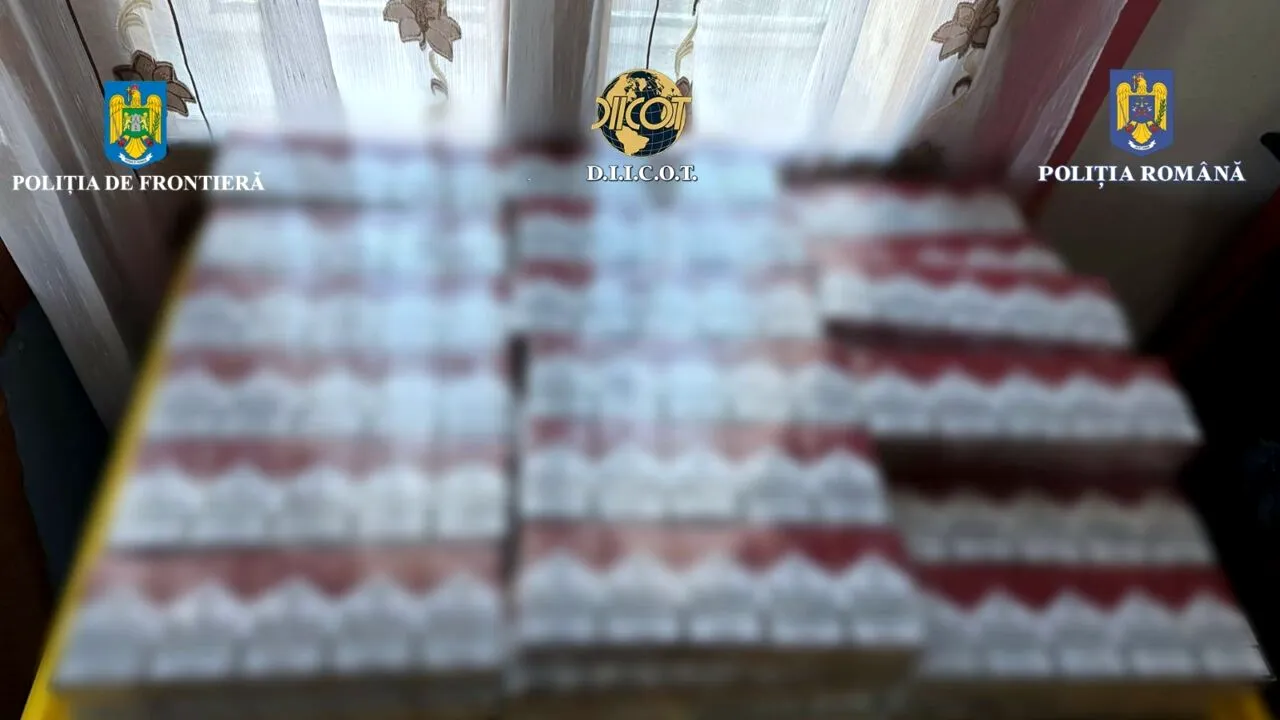 PERCHEZIȚII la traficanții de țigări. Anchetatorii au descins la zeci de adrese din București și trei județe