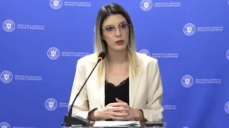 Diana Buzoianu vine cu explicații în scandalul fântânilor din curte. Ministra spune că acestea sunt ”captare legală”