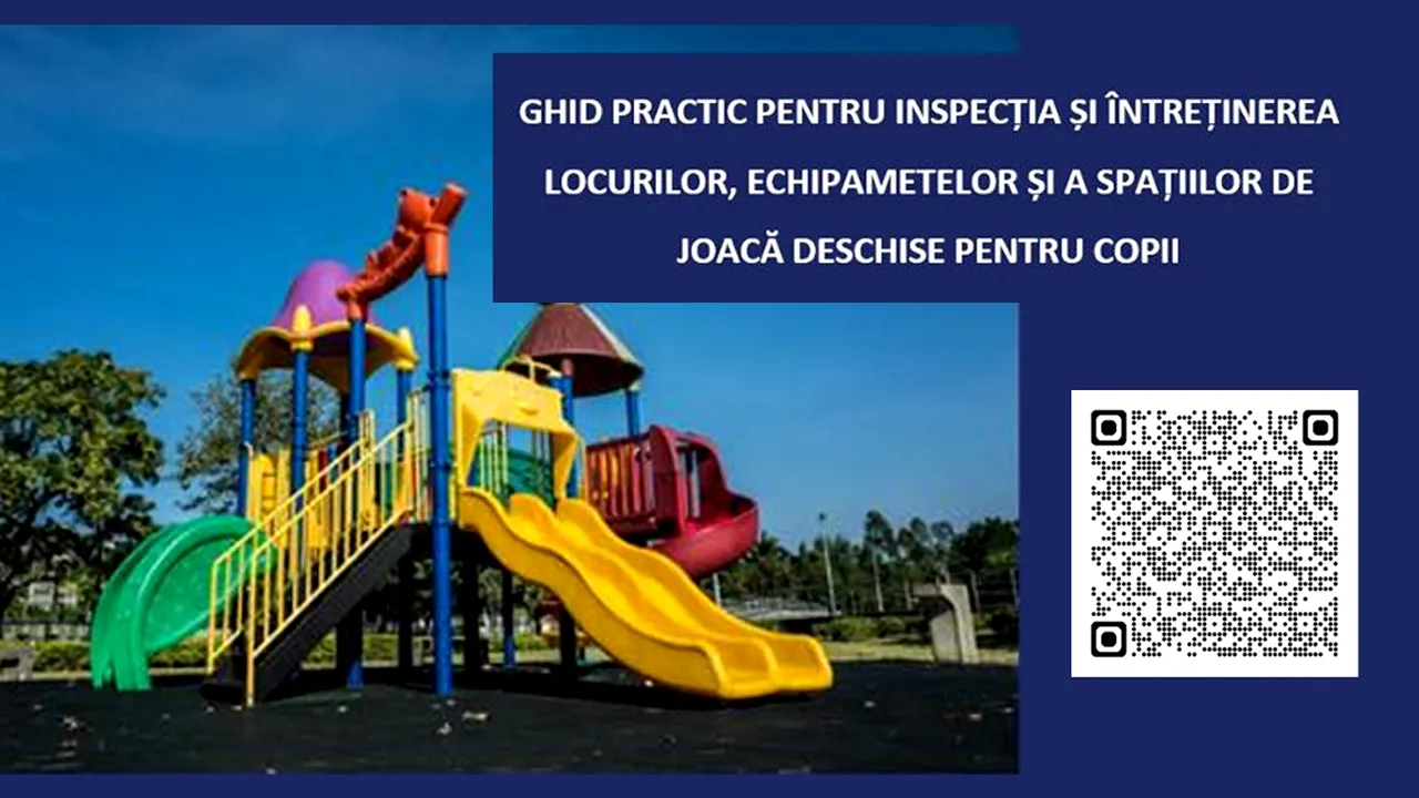 Siguranța copiilor nu este opțională. Ghidul practic ANPC pentru locurilor de joacă pentru copii