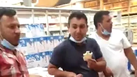Scene incredibile într-un hipermarket din București! Angajații au sunat, îngroziți, la Poliție - Video