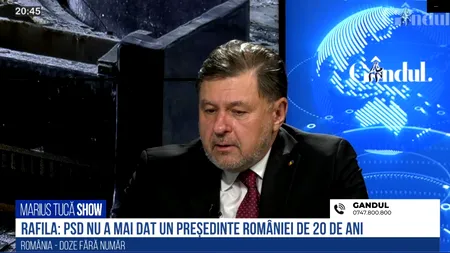 VIDEO Alexandru Rafila, candidatul PSD la prezidențialele din 2024? Ministrul Sănătății: „Sunt 20 de ani de când PSD nu a mai dat un președinte al României. Cred că fiecare partid trebuie să aibă listele lui de candidați