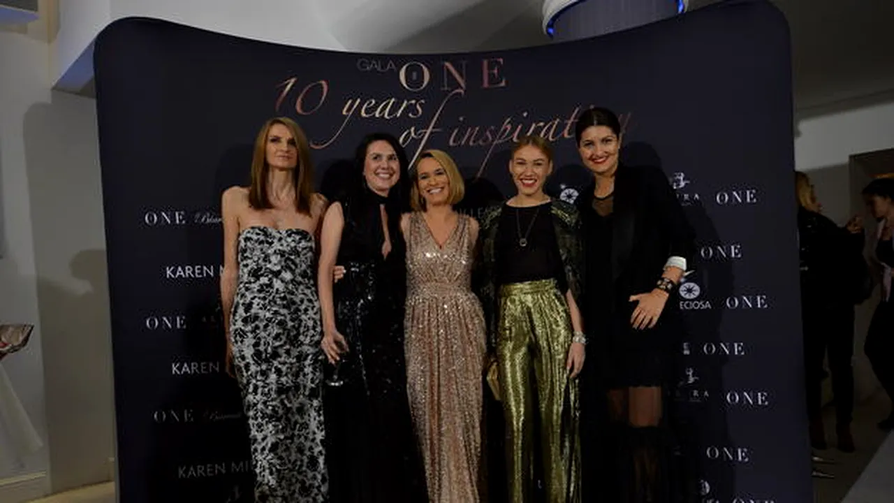 Revista The ONE a premiat inspirația și succesul în cadrul GALEI The ONE 10 YEARS OF INSPIRATION