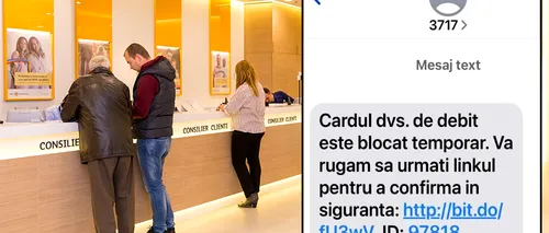 „Aveți cardul de debit temporar blocat! O nouă înșelăciune a luat amploare în România, în numele Băncii Transilvania