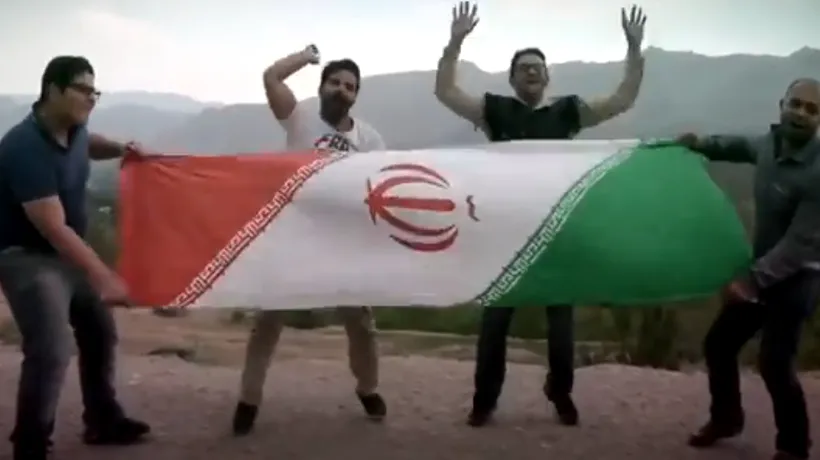 Doi iranieni arestați pentru că au apărut într-un videoclip vulgar pentru echipa națională