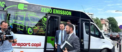 Ministerul Mediului lansează Programul microbuze electrice pentru transportul elevilor. Valoarea proiectului este de 300 de milioane de LEI