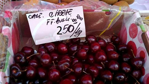 Pe ce dată vor deveni „normale” prețurile la cireșe în România, potrivit experților. Cât mai avem de așteptat, de fapt