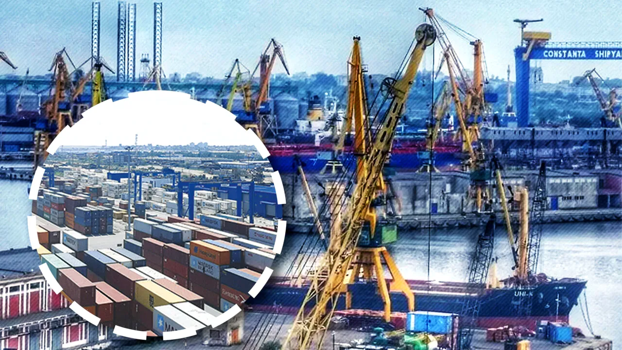 Care sunt dificultățile operatorilor din Portul Constanța, cel mai mare port de la Marea Neagră: investiții amânate, absența finanțărilor din PNRR. Portul înregistrează doi ani de scădere a traficului