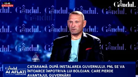 Viorel Cataramă anunță planul aripii conservatoare din PNL de schimbare a lui Bolojan, după ce va fi învestit Guvernul Niculescu