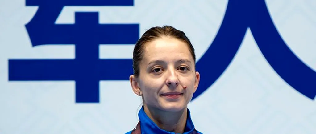 Spadasina Ana Maria Popescu a câștigat medalia de argint la Mondialele Militare de la Wuhan - FOTO 