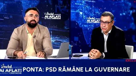Victor Ponta comentează situația din PSD: Nu se va atinge nimeni de ei! Eu am dus partidul la 40%, Dragnea la 45%. Acum sunt la 10%